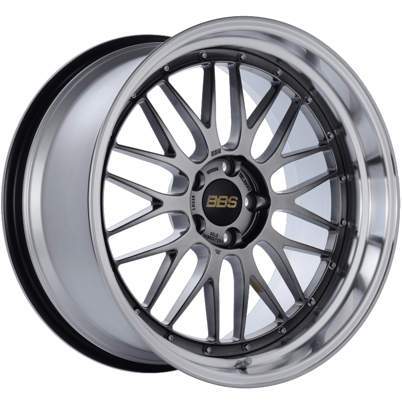 Kies-Motorsports BBS BBS LM 20x10.5 5x114.3 ET20 CB66 Diamond Black Center Diamond Cut Lip Wheel