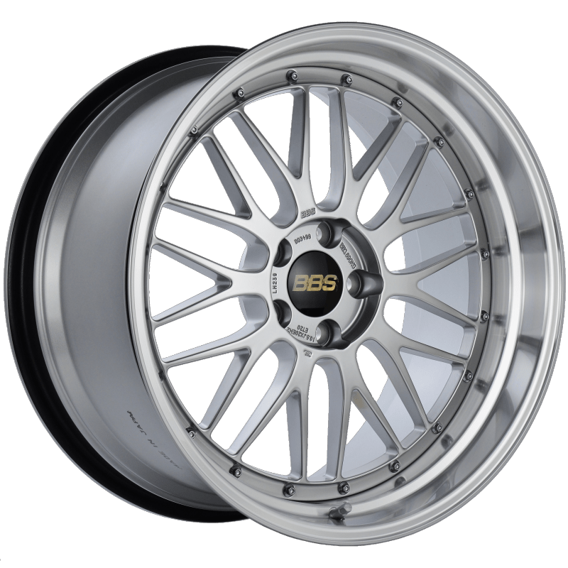 Kies-Motorsports BBS BBS LM 20x10.5 5x114.3 ET20 CB66 Diamond Silver Center Diamond Cut Lip Wheel