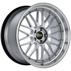 Kies-Motorsports BBS BBS LM 20x10.5 5x114.3 ET20 CB66 Diamond Silver Center Diamond Cut Lip Wheel