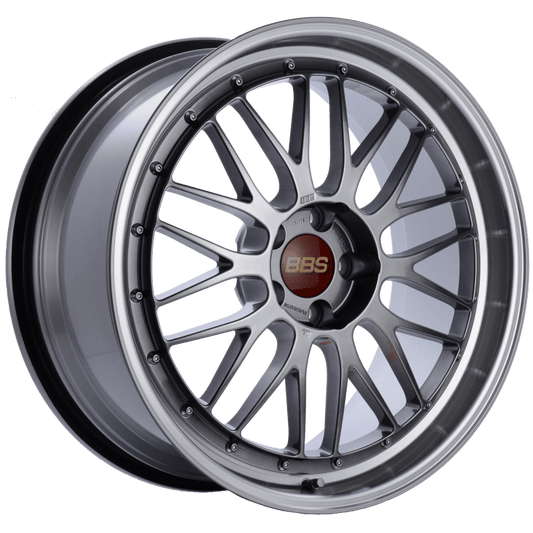 Kies-Motorsports BBS BBS LM 20x9.5 5x114.3 ET40 CB66 Diamond Black Center Diamond Cut Lip Wheel