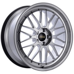 Kies-Motorsports BBS BBS LM 20x9.5 5x114.3 ET40 CB66 Diamond Silver Center Diamond Cut Lip Wheel