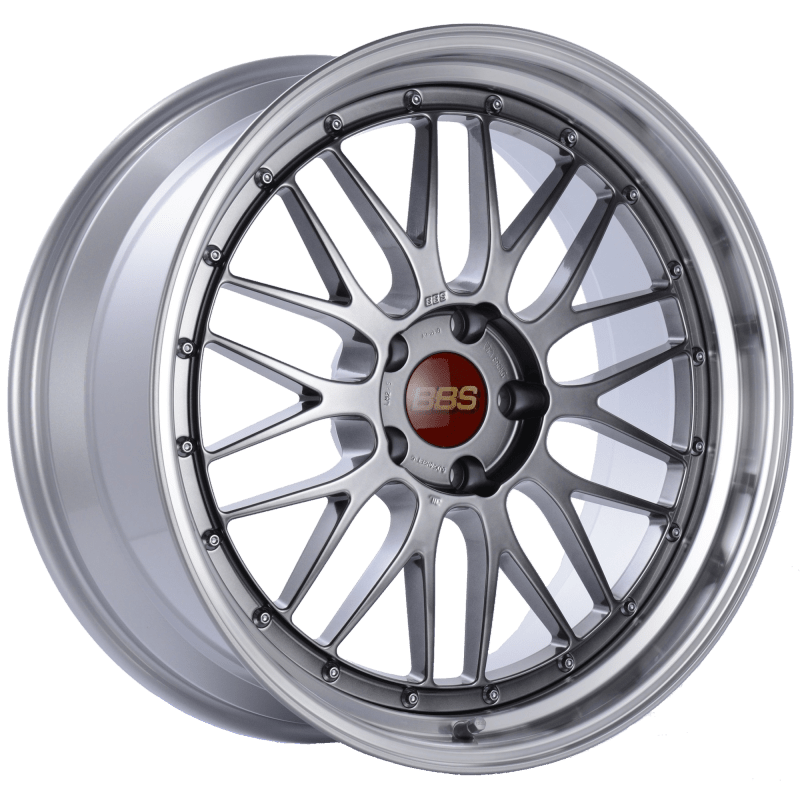 Kies-Motorsports BBS BBS LM 20x9 5x120 ET15 Diamond Black Center Diamond Cut Lip Wheel -82mm PFS/Clip Required