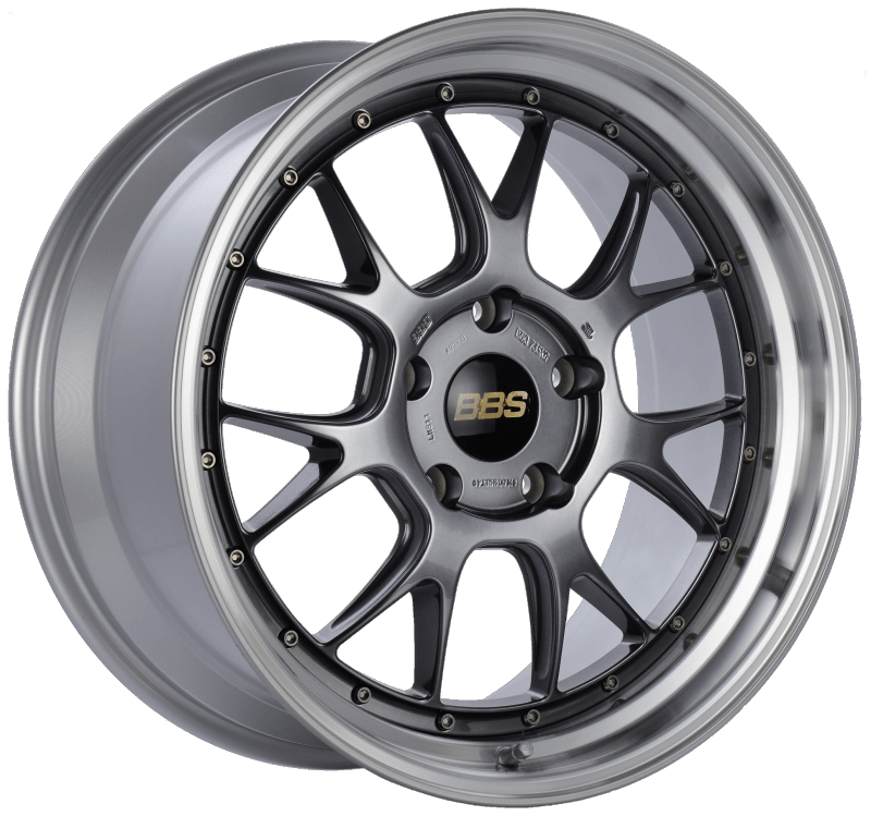 Kies-Motorsports BBS BBS LM-R 19x9.5 5x130 ET40 CB71.6 Diamond Black Center Diamond Cut Lip Wheel