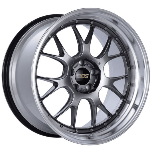 Kies-Motorsports BBS BBS LM-R 20x11 5x114.3 ET20 CB66 Diamond Black Center Diamond Cut Lip Wheel