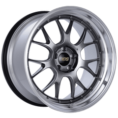 Kies-Motorsports BBS BBS LM-R 20x11 5x114.3 ET20 CB66 Diamond Black Center Diamond Cut Lip Wheel