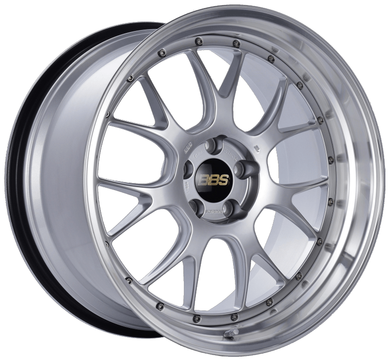 Kies-Motorsports BBS BBS LM-R 20x11 5x114.3 ET20 CB66 Diamond Silver Center Diamond Cut Lip Wheel