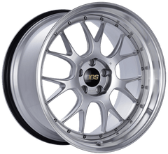 Kies-Motorsports BBS BBS LM-R 20x11 5x114.3 ET20 CB66 Diamond Silver Center Diamond Cut Lip Wheel
