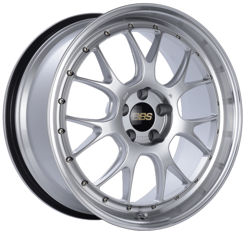 Kies-Motorsports BBS BBS LM-R 20x9.5 5x114.3 ET40 CB66 Diamond Silver Center Diamond Cut Lip Wheel