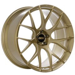 Kies-Motorsports BBS BBS RE-V7 18x9 5x114.3 ET35 Gold Wheel -82mm PFS/Clip Required