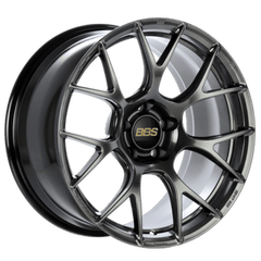 Kies-Motorsports BBS BBS RE-V7 19x10.5 5x112 ET33 PFS Diamond Black Wheel - 82mm PFS/Clip Required