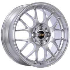 Kies-Motorsports BBS BBS RG-R 17x8 5x120 ET40 CB72.5 Diamond Silver Wheel -82mm PFS/Clip Req