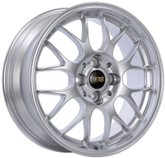 Kies-Motorsports BBS BBS RG-R 18x8.5 5x114.3 ET38 Sport Silver Machined Lip Wheel -82mm PFS/Clip Required