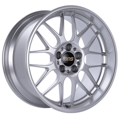 Kies-Motorsports BBS BBS RG-R 18x8.5 5x120 ET13 Diamond Silver Wheel -82mm PFS/Clip Required