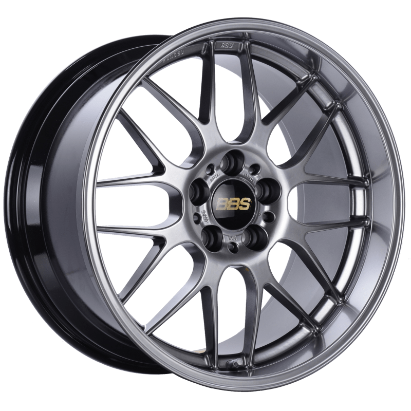 Kies-Motorsports BBS BBS RG-R 19x8.5 5x114.3 ET18 Diamond Black Wheel -82mm PFS/Clip Required