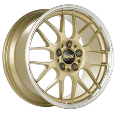 Kies-Motorsports BBS BBS RI-A 18x10 5x120 ET25 Gold Wheel -82mm PFS/Clip Required