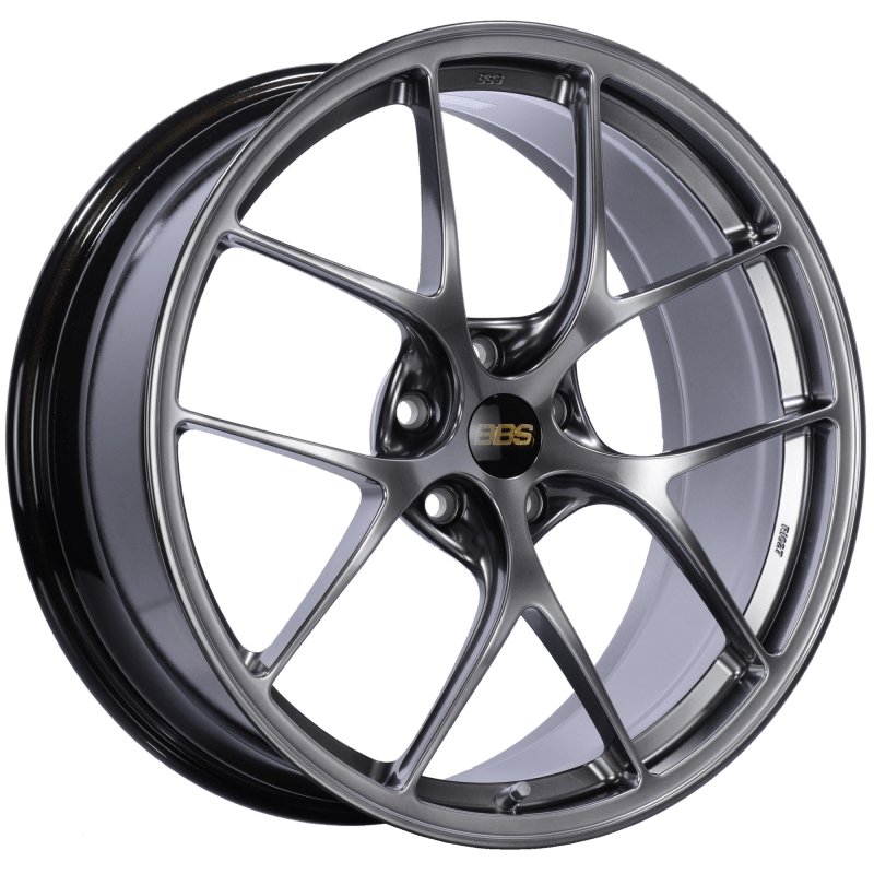 Kies-Motorsports BBS BBS RI-D 20x8.5 5x112 ET41 Diamond Black Wheel -82mm PFS/Clip Required