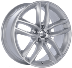 Kies-Motorsports BBS BBS SX 17x7.5 5x120 ET37 Sport Silver Wheel -72.5mm