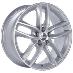 Kies-Motorsports BBS BBS SX 18x8 5x108 ET45 Sport Silver Wheel -70mm PFS/Clip Required