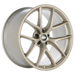 Kies-Motorsports BBS BBS Unlimited CI-R 21x12 ET84.5 (Face 2) Satin White-Gold Wheel