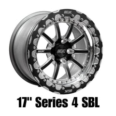 Kies-Motorsports Belak Wheels Belak 17x10.5 / 6.5in BS / 5x4.75 BP / HIGH Pad / Series 4 Wheel - Non-Beadlock
