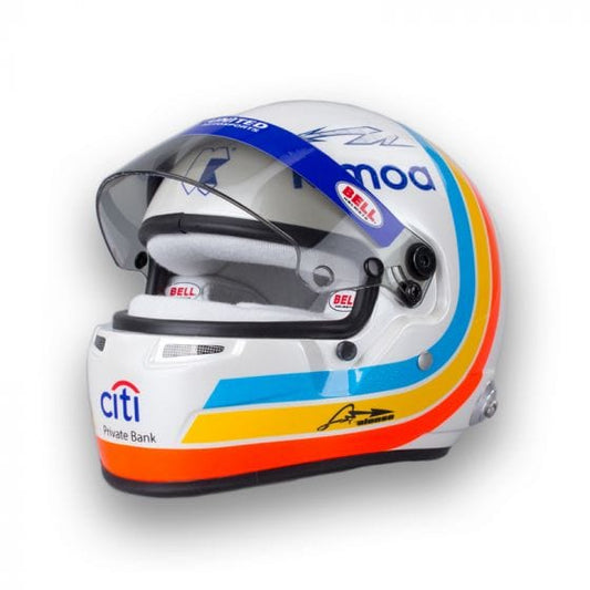 Kies-Motorsports Bell Bell Mini Helmet 2018 - Fernando Alonso Daytona