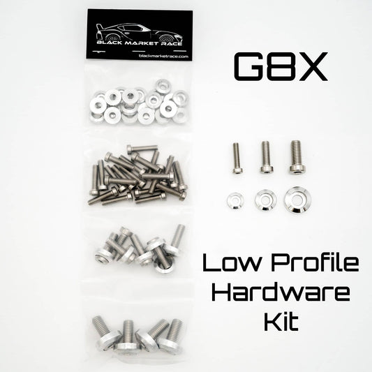 Kies-Motorsports Black Market Race BMR G8X Low Profile Engine Bay Hardware Kit