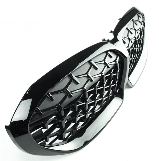 Kies-Motorsports BMW Genuine BMW G20 M Performance High-Gloss Black Kidney Grille 2019-2022 Yes I have park assist