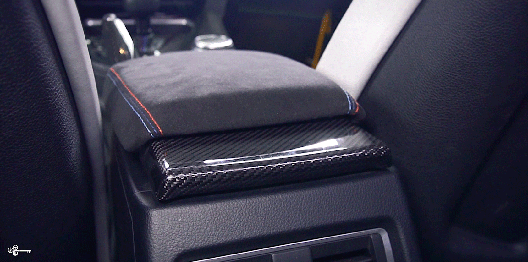 Kies-Motorsports BMW Genuine Bmw M Performance Armrest In Alcantara - F80/F82/F83 M3 M4