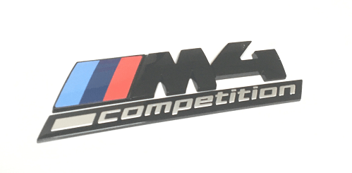 Kies-Motorsports BMW Genuine BMW M4 (G82) Competition Gloss Black Emblem