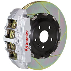 Kies-Motorsports Brembo Brembo 06-10 M5/06-10 M6 Front GT BBK 6 Piston Cast 380x34 2pc Rotor Slotted Type1-Silver