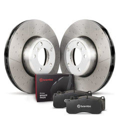 Kies-Motorsports Brembo OE Brembo OE 08-13 BMW 135i Front Disc Brake Kit