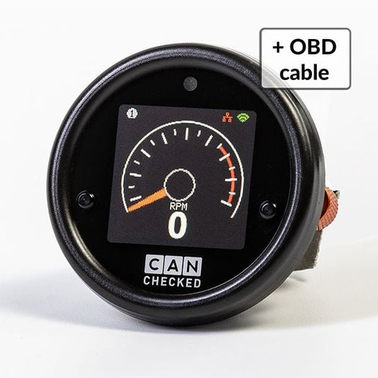 Kies-Motorsports CANchecked CAN CHECKED MFD15 Gen2 Incl OBD2 Cable Display Universal