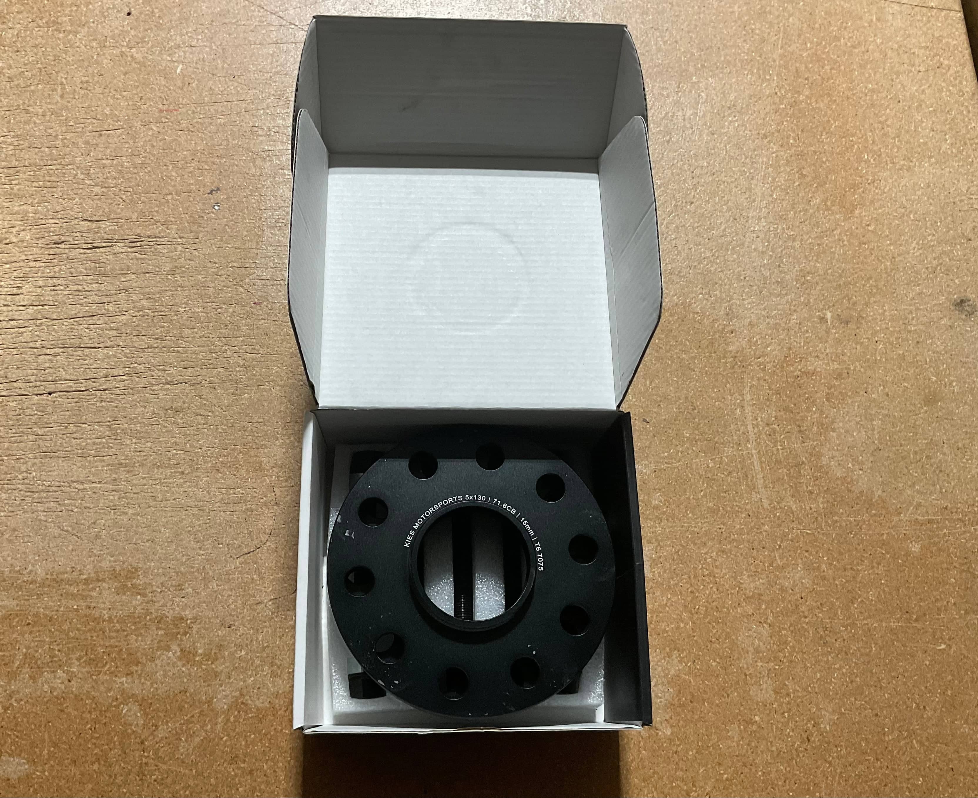 Kies-Motorsports Clearance OPEN BOX - Kies Porsche Wheel Spacer (5x130) 71.6CB - 15MM