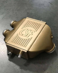 Kies-Motorsports CSF CSF 2014+ BMW M3/M4 (F8X) Top Mount Charge-Air-Cooler - Carbon Ceramic Gold Matte