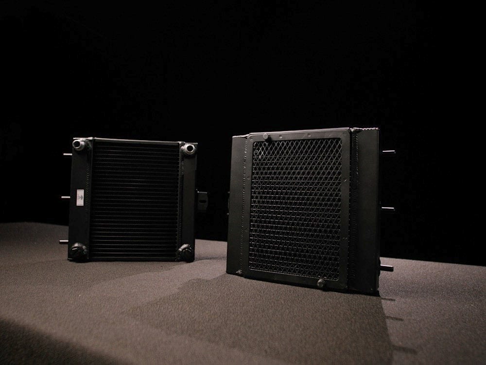 Kies-Motorsports CSF CSF BMW F8X M3/M4/M2C Auxiliary Radiators w/ Rock Guards (Sold Individually - Fits Left and Right