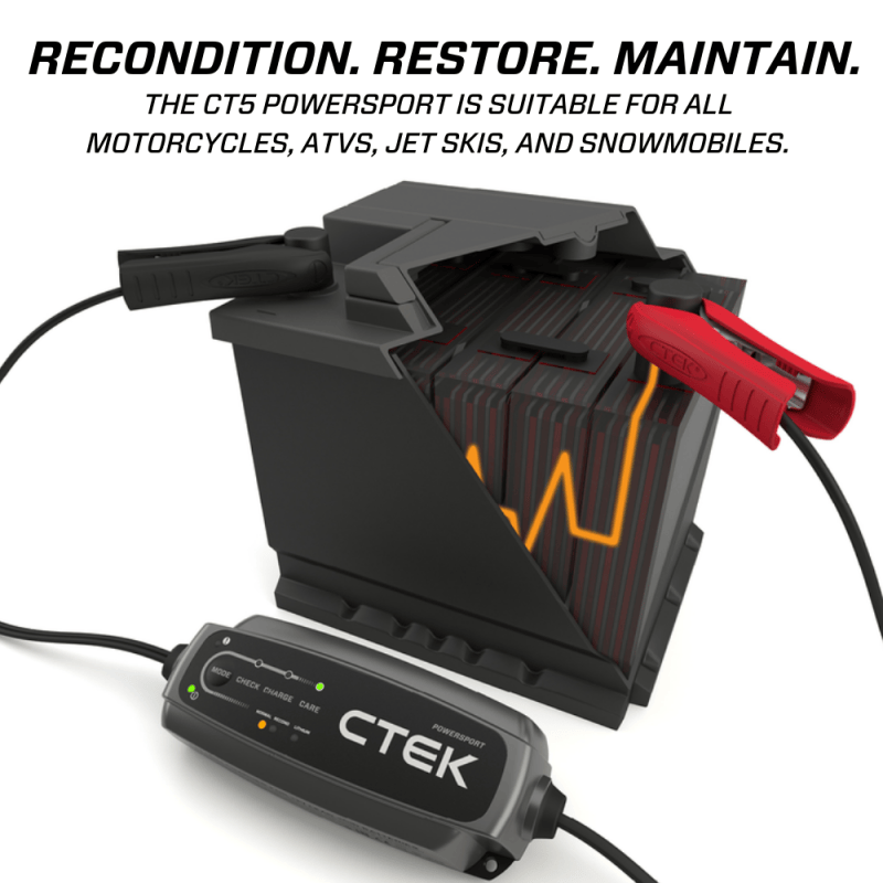 Kies-Motorsports CTEK CTEK Battery Charger - CT5 Powersport - 2.3A