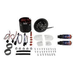 Kies-Motorsports DeatschWerks DeatschWerks 06-13 BMW E9X/E8X X2 Dual Pump Module w/ Dual DW430 Fuel Pumps