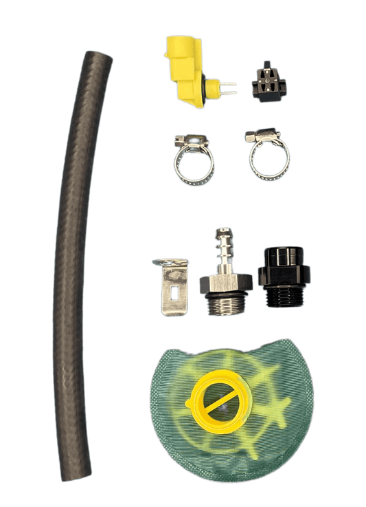 Kies-Motorsports DeatschWerks DeatschWerks DW650iL Series 650LPH In-Line External Fuel Pump Universal Install Kit