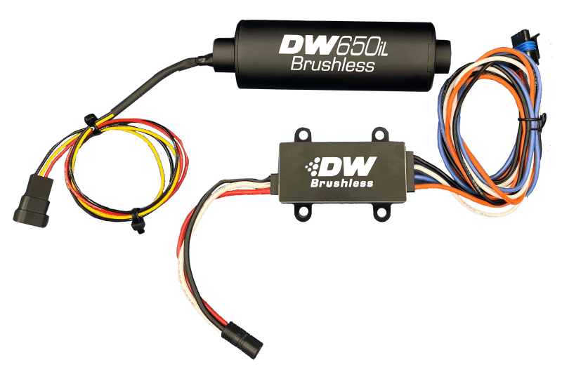 Kies-Motorsports DeatschWerks DeatschWerks DW650iL Series 650LPH In-Line External Fuel Pump w/ PWM Controller