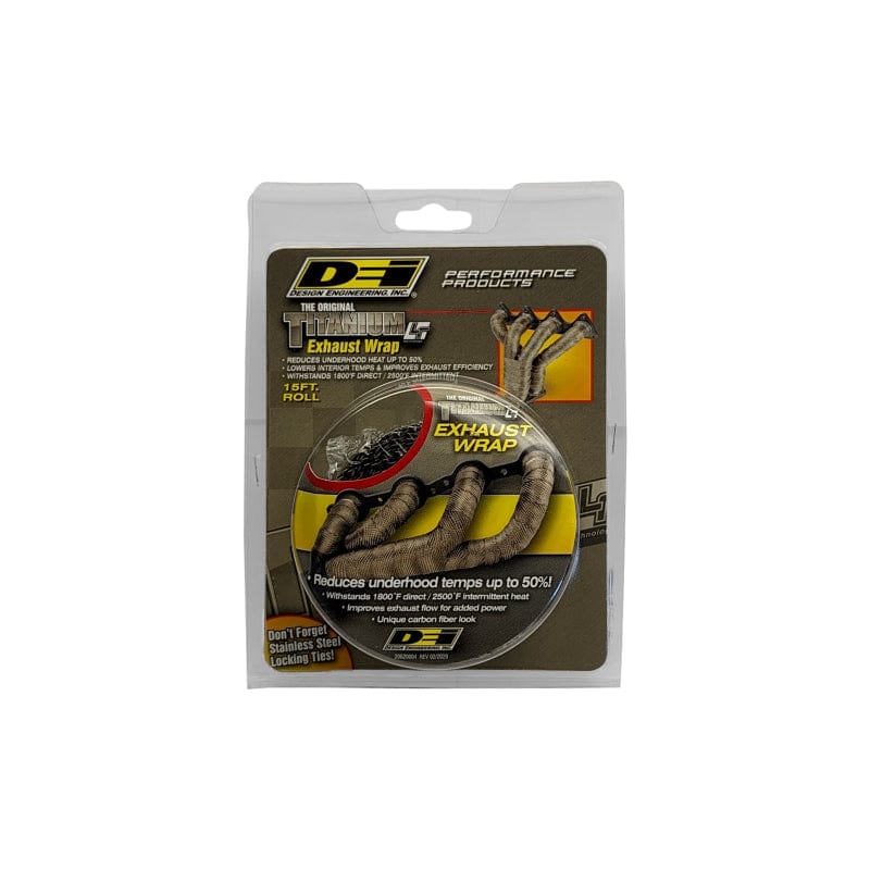 Kies-Motorsports DEI DEI Exhaust Wrap 1in x 15ft - Titanium