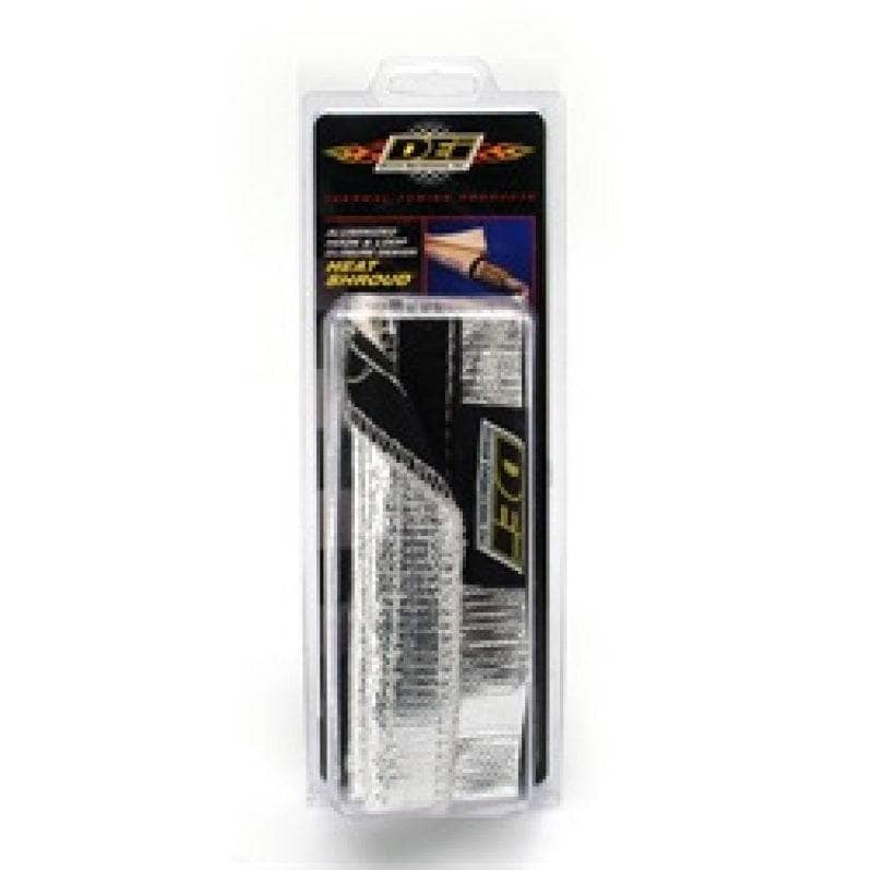 Kies-Motorsports DEI DEI Heat Shroud 1in I.D. x 3ft - Aluminized Sleeving - Hook and Loop Edge