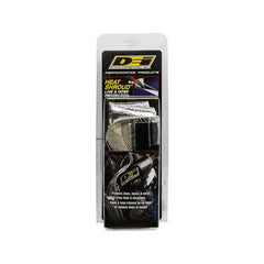 Kies-Motorsports DEI DEI Heat Shroud 1in I.D. x 3ft - Aluminized Sleeving - Hook and Loop Edge