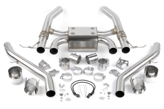 Kies-Motorsports Dinan Dinan Valved Axle-Back Exhaust - 2021-2025 BMW M3/M4 Polished