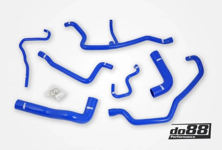 Kies-Motorsports do88 do88 BMW 525i 525ix E34 Coolant Hoses Blue