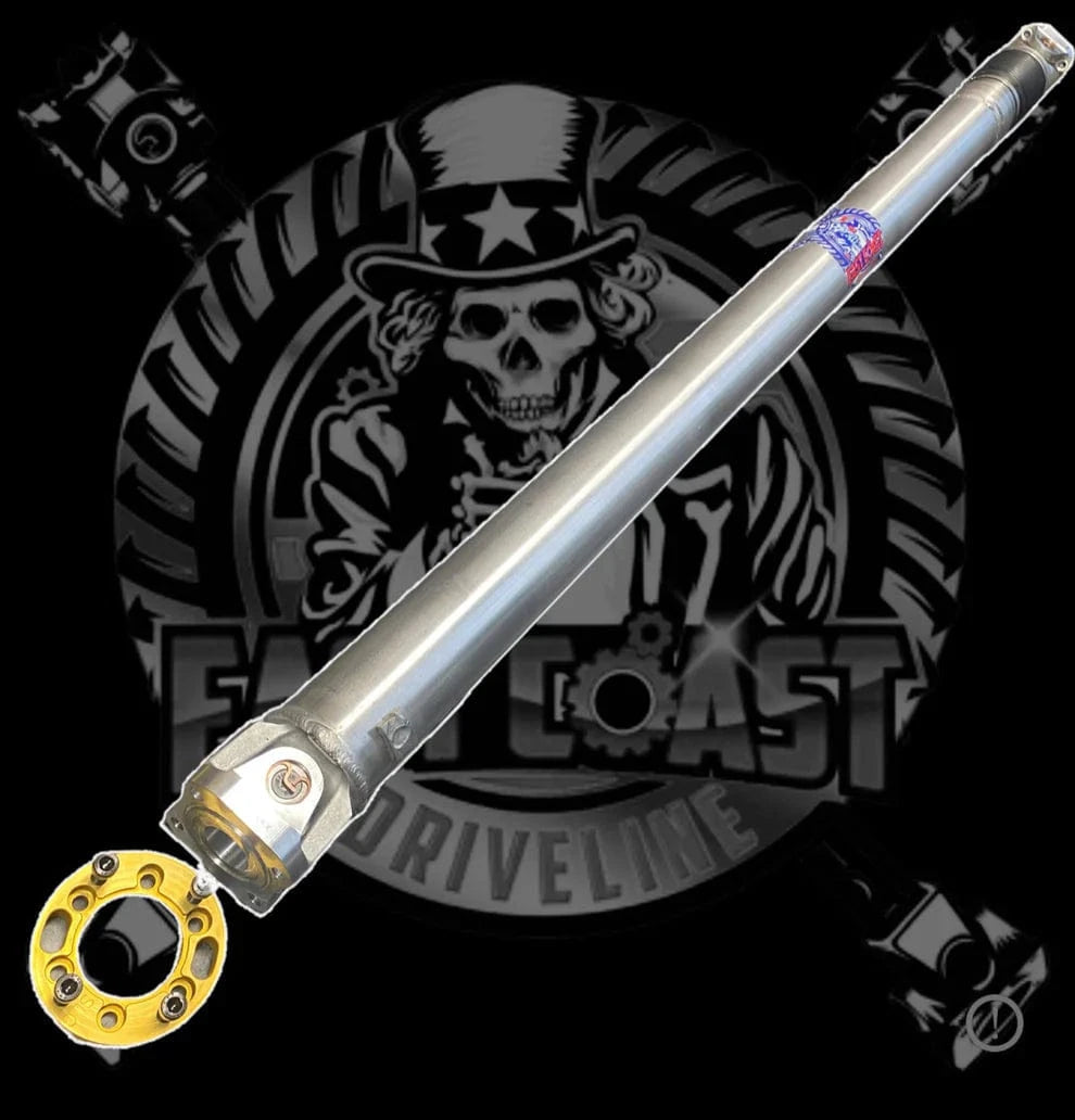 Kies-Motorsports East Coast Driveline 2013-2016 M5 4.4L-F10 F12 DCT, 2014-2019 M6 4.4L-F06, 2018 640i/650i 3.0L HD 1 Piece Carbon Fiber or Aluminum Driveshaft BMW OEM 26112284490, 26-11-2-284-490 DCT & Manual