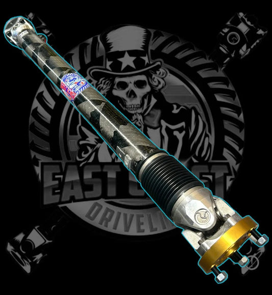 Kies-Motorsports East Coast Driveline 2015, 2016 BMW M235i xDrive Coupe(F22) Coupe/Convertible Automatic 8 Speed Custom 1 Piece Carbon Fiber or Aluminum Driveshaft. 26108651308