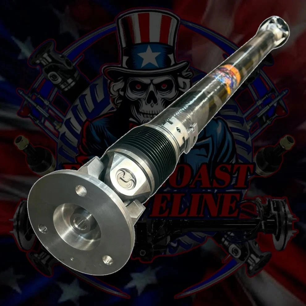 Kies-Motorsports East Coast Driveline 2017-2020 BMW 440i Gran Coupe F32, F33, F36 3.0L Custom 1 Piece HD Carbon Fiber or Aluminum Driveshaft. OEM 26108654494, 26-10-8-654-494