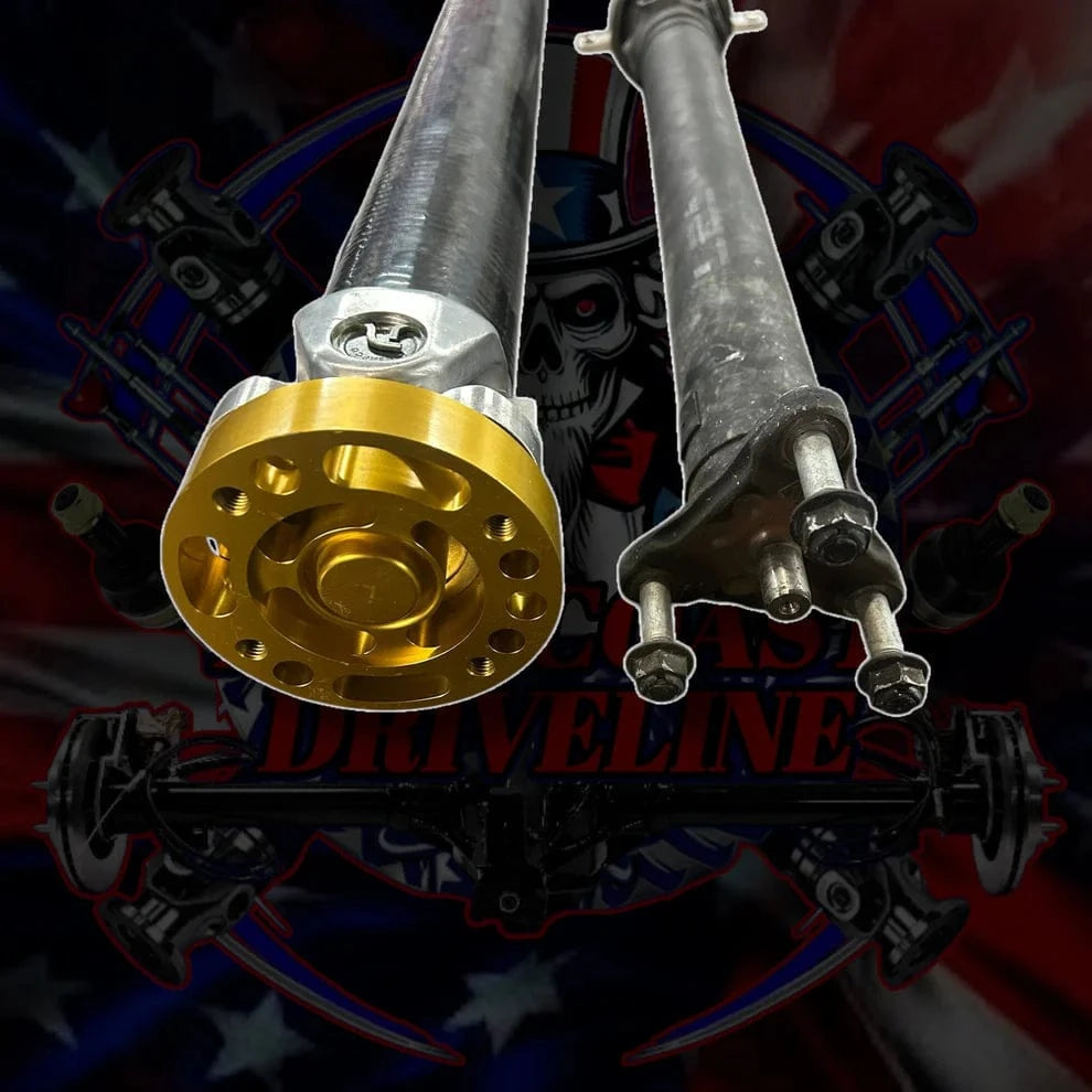 Kies-Motorsports East Coast Driveline 2019-2024 BMW M340i rwd 2021-2024 M440i G20/G22/G23/G26 HD 1 Piece Carbon Fiber or Aluminum Driveshaft . BMW OEM Part Number: 26109488375, 26-10-9-488-375