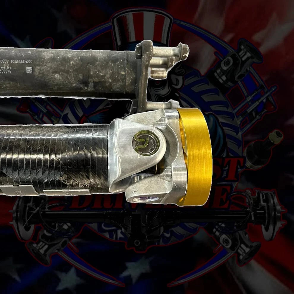 Kies-Motorsports East Coast Driveline 2019-2024 BMW M340i rwd 2021-2024 M440i G20/G22/G23/G26 HD 1 Piece Carbon Fiber or Aluminum Driveshaft . BMW OEM Part Number: 26109488375, 26-10-9-488-375