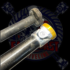 Kies-Motorsports East Coast Driveline 2019-2024 BMW M850i xDrive -26108486546- G14/G15 Coupe 4.4L V8 HD 1 Piece Carbon Fiber or Aluminum Driveshaft. Replaces BMW 26108486546, 26-10-8-486-546, 8485739, 8-485-739